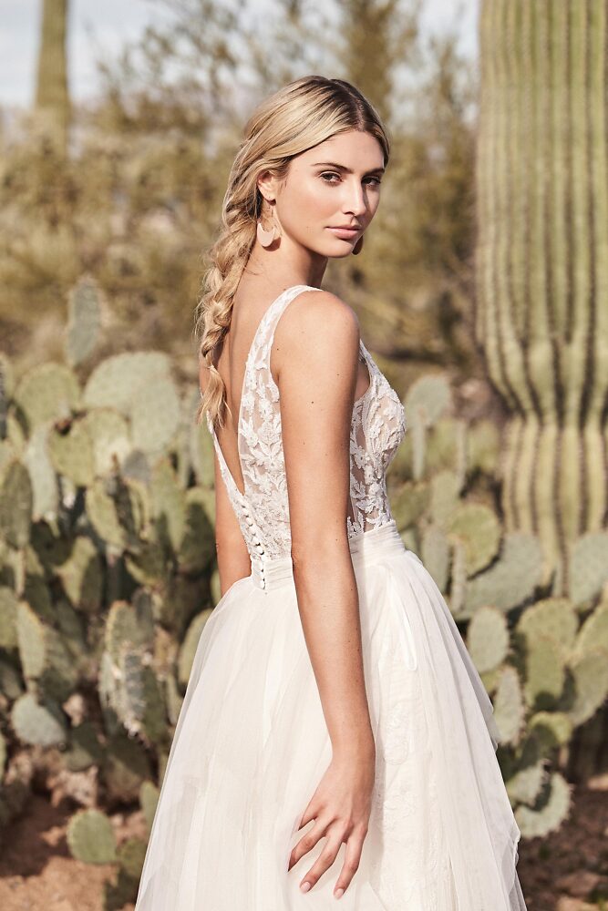 Mix & Match Lillian West Bridal dresses -  romantische Boho Hochzeitskleider 8007A:  Überrock