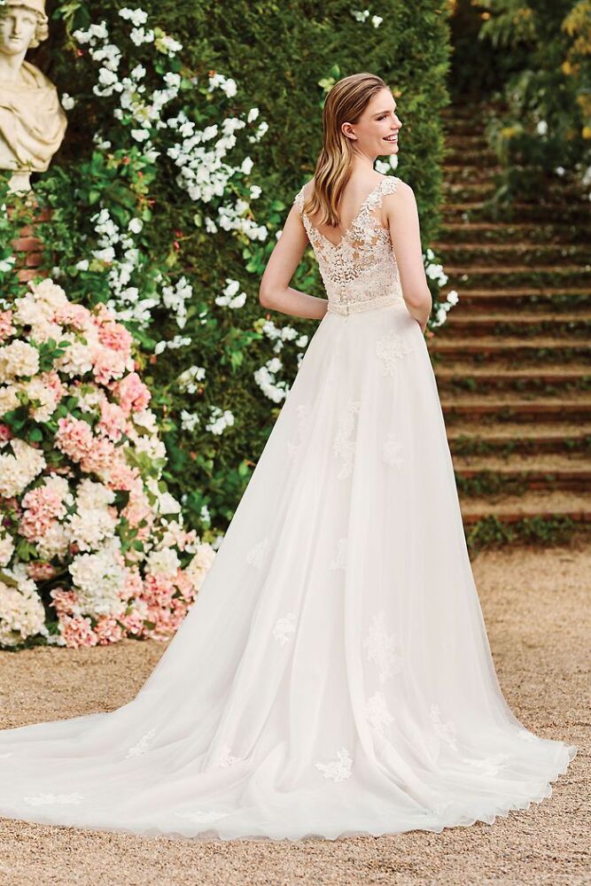 Mix & Match Justin Alexander Bridal - Brautmode für die moderne, elegante Braut 5007: Abnehmbarer Überrock aus Tüll und Spitze