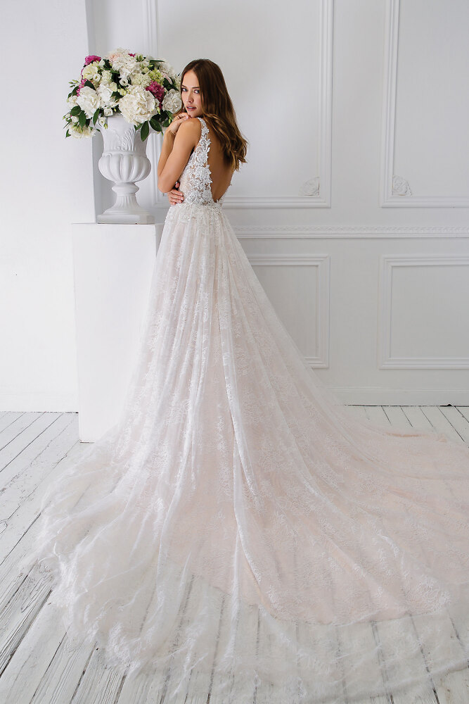 A-Linie Justin Alexander Brautmode für die moderne Braut 5011 Hochzeitskleid