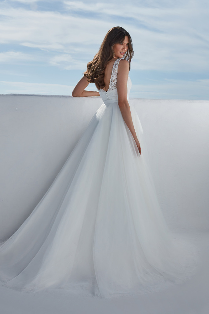 Mix & Match Justin Alexander Bridal - Brautmode für die moderne, elegante Braut 5010D: Überrock separat erhältlich