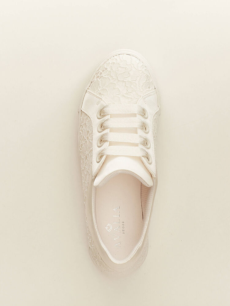Schuhe Bianco Evento Braut Sneaker 1082