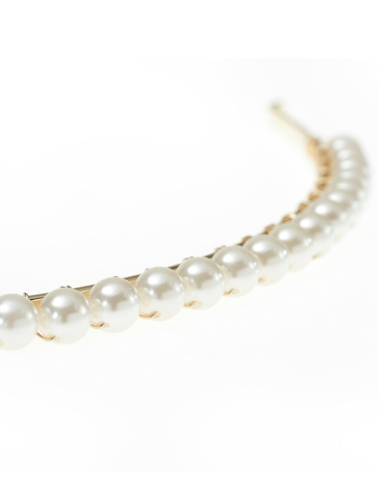 Accessoires Poirier 004AB Haarreif mit Perlen
