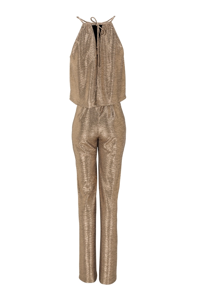 Abendmode SWING/WEISE/BRAUTSCHWESTERN Festmode  105A Jumpsuit Kupfer