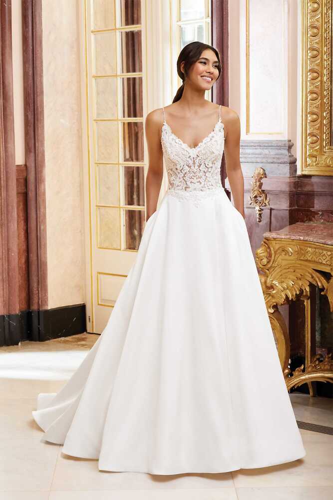 Princess Justin Alexander Bridal - Brautmode für die moderne, elegante Braut 5016 Hochzeitskleid Mikado