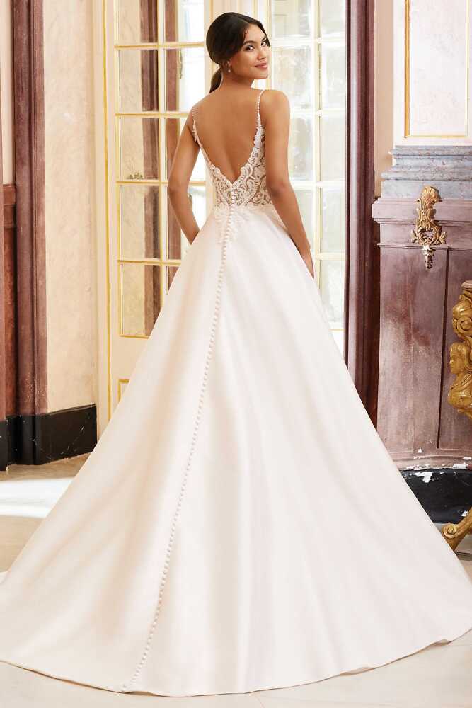 Princess Justin Alexander Bridal - Brautmode für die moderne, elegante Braut 5016B Hochzeitskleid Mikado