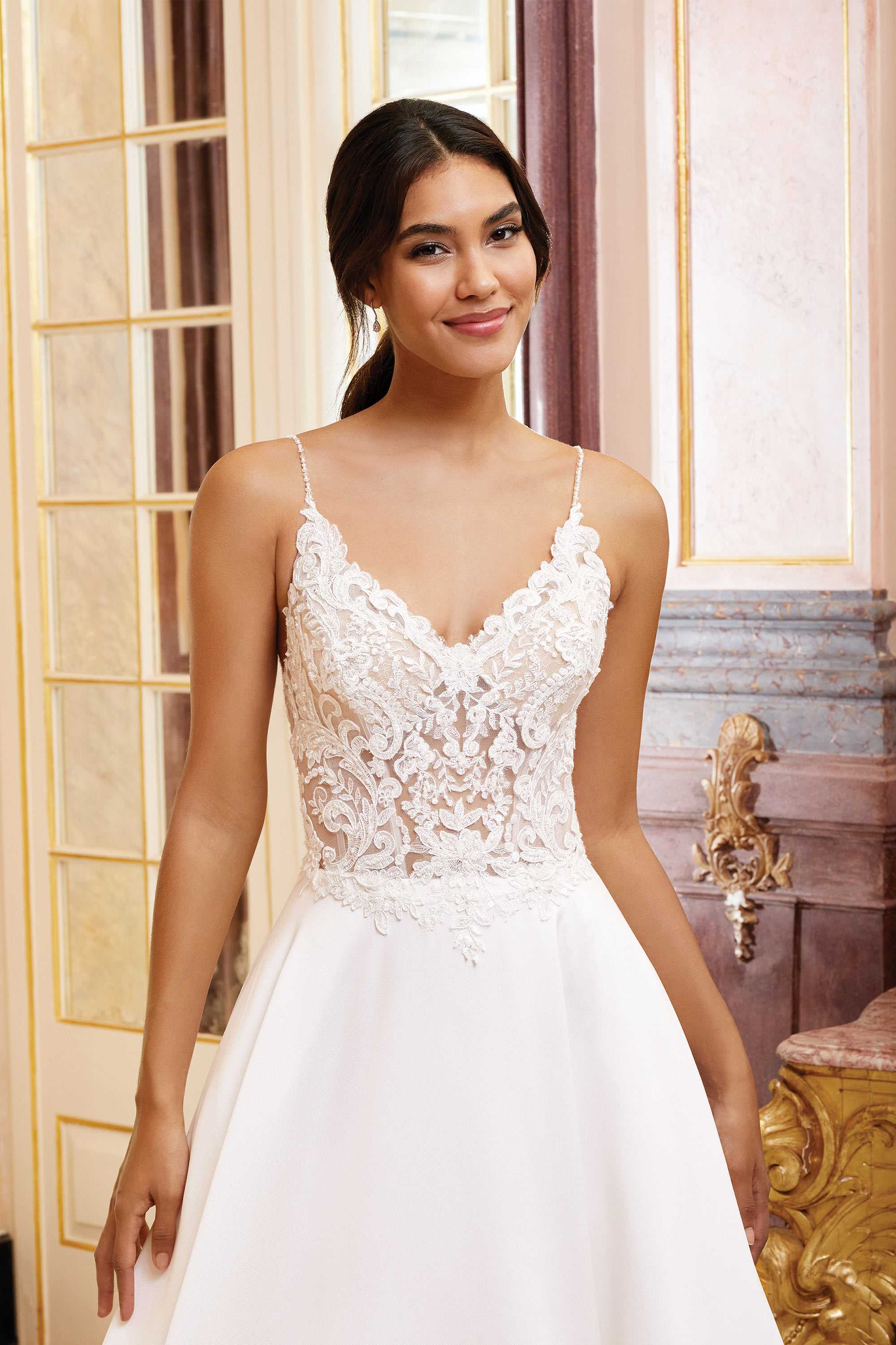 Outlet, Sale Justin Alexander Bridal - Brautmode für die moderne, elegante Braut 5016C Hochzeitskleid Mikado