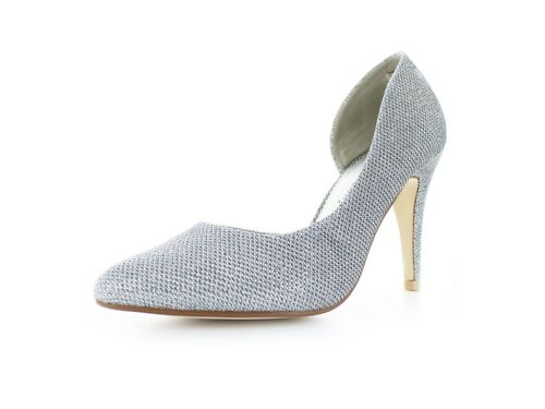 G05 D'orsay Pumps in silber Glitter
