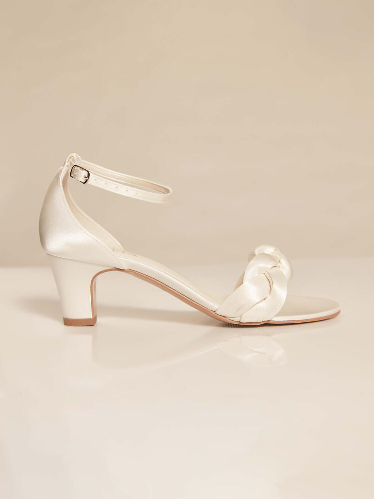Schuhe Bianco Evento 1092B Brautschuh aus Satin