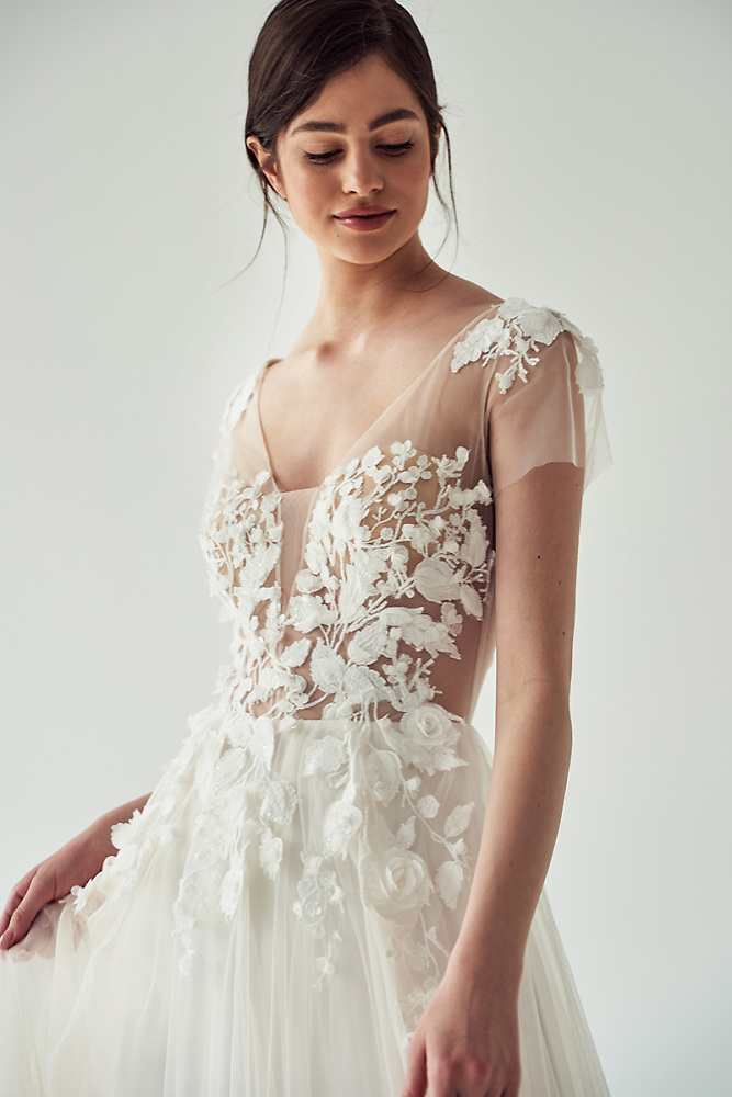 Boho & Vintage MiaLavi 2014B: Boho Hochzeitskleid in Brautmode 