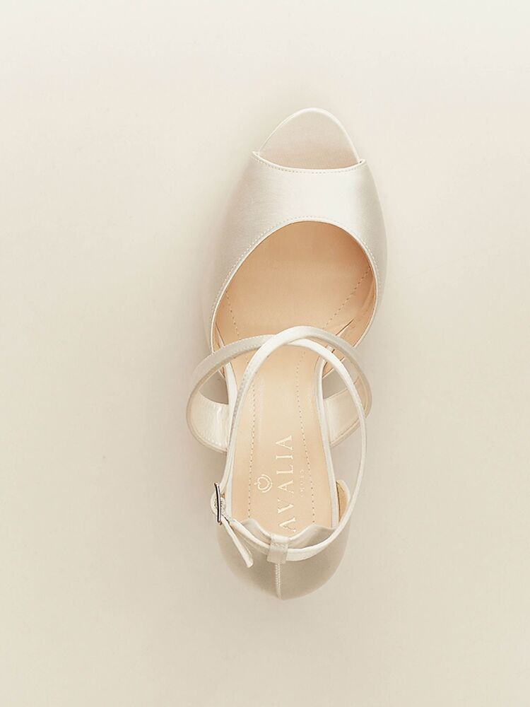 Schuhe Bianco Evento Brautmode, Braut Schuhe und Braut Accessoires 1118 Brautschuh 10 cm hoch passend zu vielen Brautkleidern