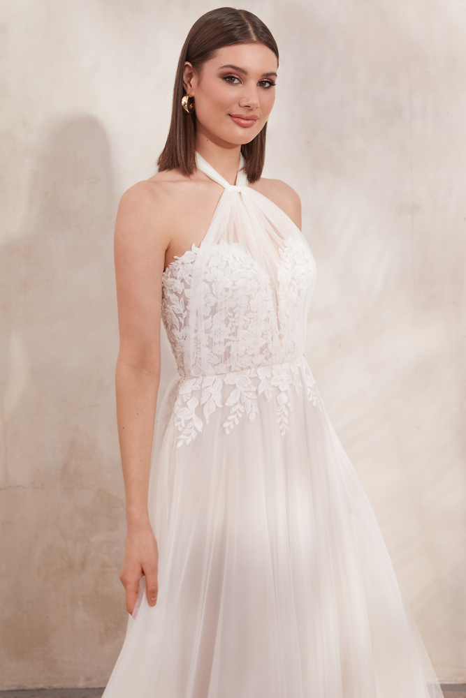 A-Linie Justin Alexander Bridal - Brautmode für die moderne, elegante Braut 5041A Brautkleid wandelbar