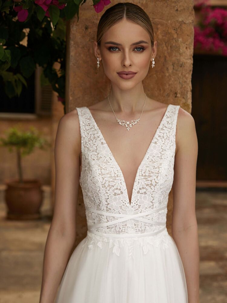 Kurze Kleider, Jumpsuits, Umstandskleider Bianco Evento Brautmode, Braut Schuhe und Braut Accessoires 01041C Kurzes Brautkleid Prinzessin