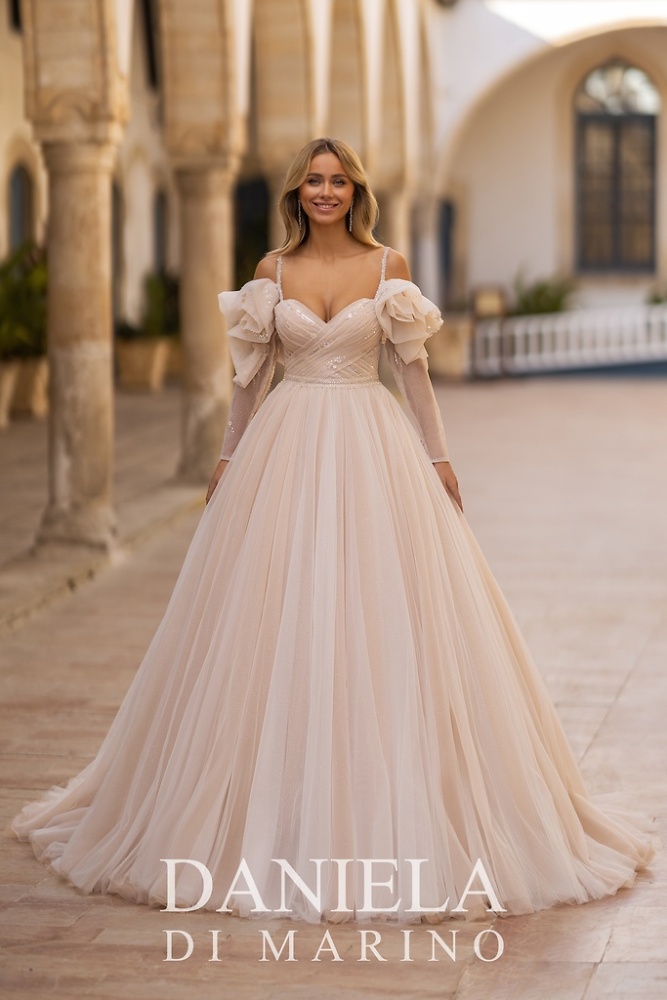 Princess Monica Loretti Brautmode - Hochzeitskleid in italienischem Design 07009 Brautkleid Prinzessin