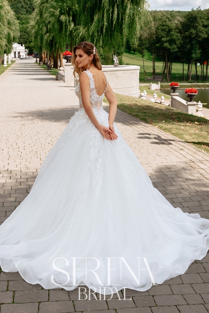 Princess Monica Loretti Brautmode - Hochzeitskleid in italienischem Design 07037A Brautkleid 