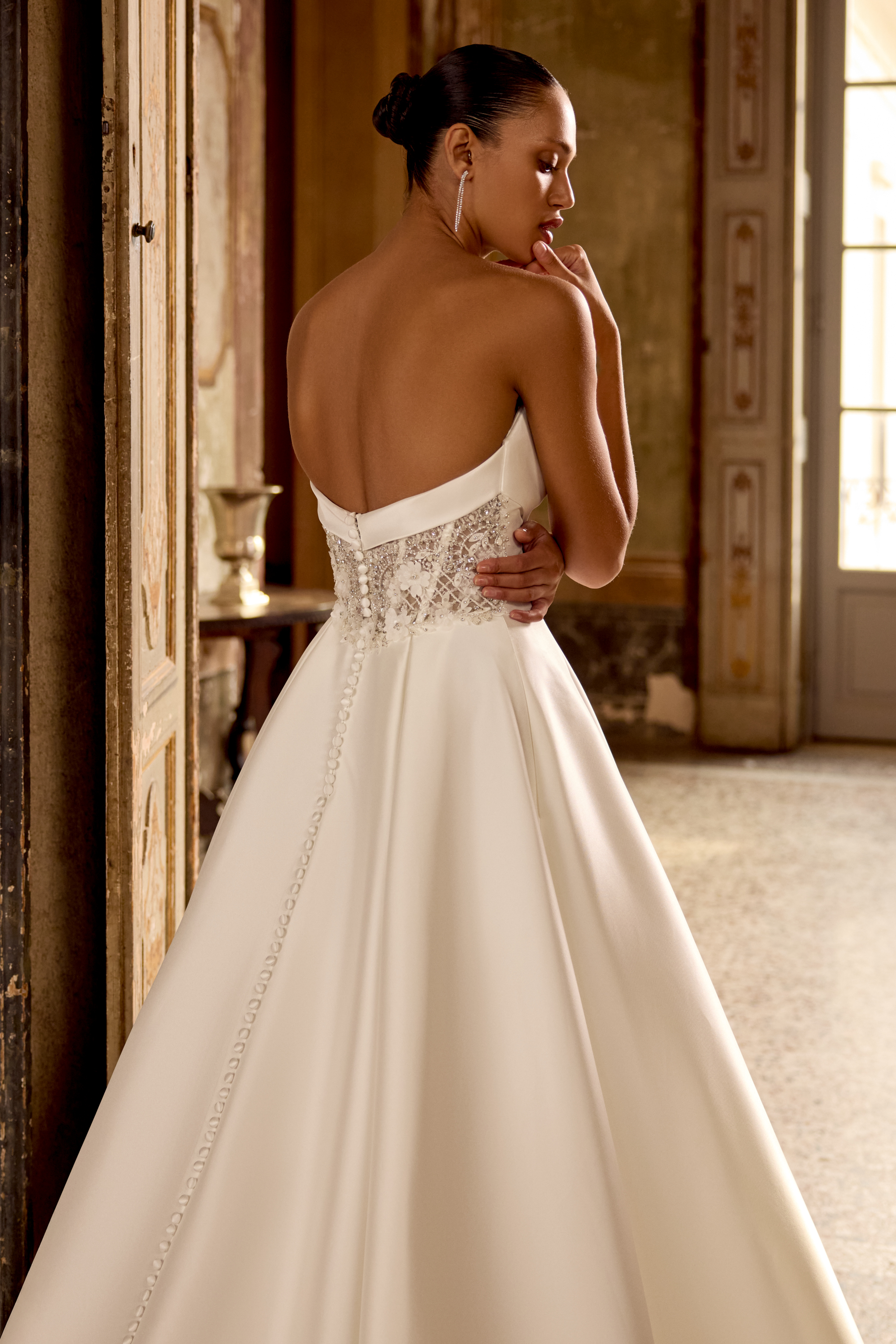A-Linie Justin Alexander Bridal - Brautmode für die moderne, elegante Braut 05015B:  Brautkleid Justin Alexander