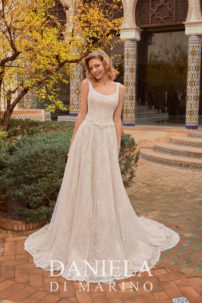 Mix & Match Monica Loretti Brautmode - Hochzeitskleid in italienischem Design 07043 Brautkleid 