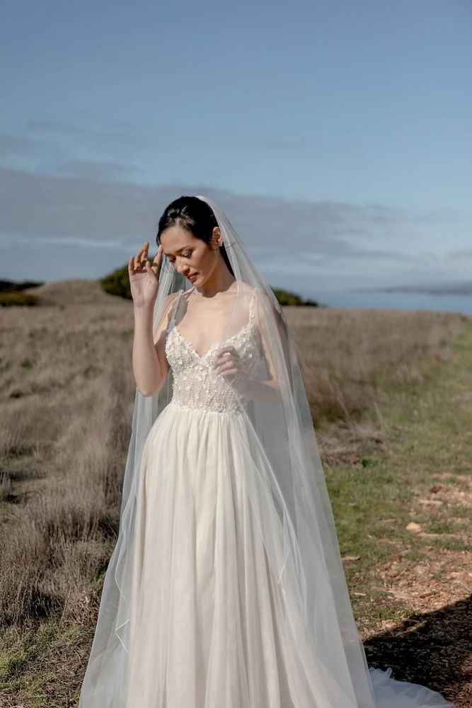 A-Linie Justin Alexander Bridal - Brautmode für die moderne, elegante Braut 05022B:  Brautkleid Adore Justin Alexander 