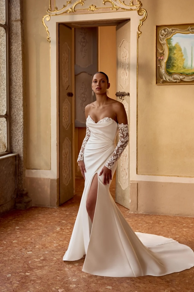 Figurbetont Justin Alexander Bridal - Brautmode für die moderne, elegante Braut 05023:  Brautkleid Justin Alexander 