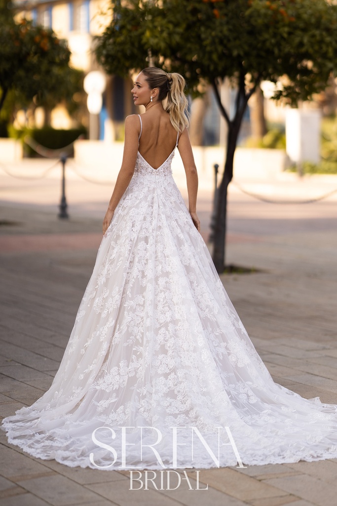 Princess Monica Loretti Brautmode - Hochzeitskleid in italienischem Design 07064A Brautkleid Prinzessin